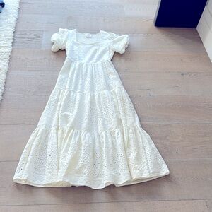Bohme XS white/cream long dress